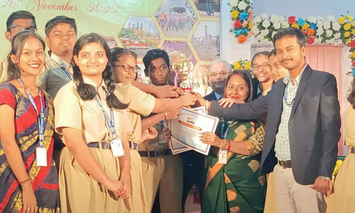 Winner of 2nd Prize at Inter-School Science Exhibition held on 26 November 2022 IMFA Foundation Day at Choudwar